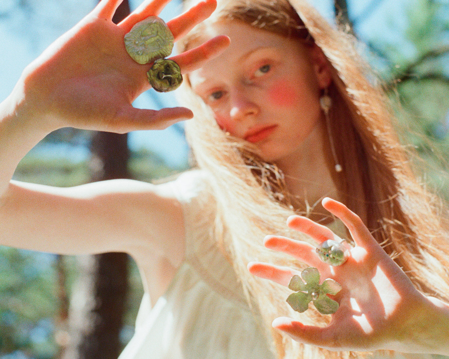Moon Visage Ring