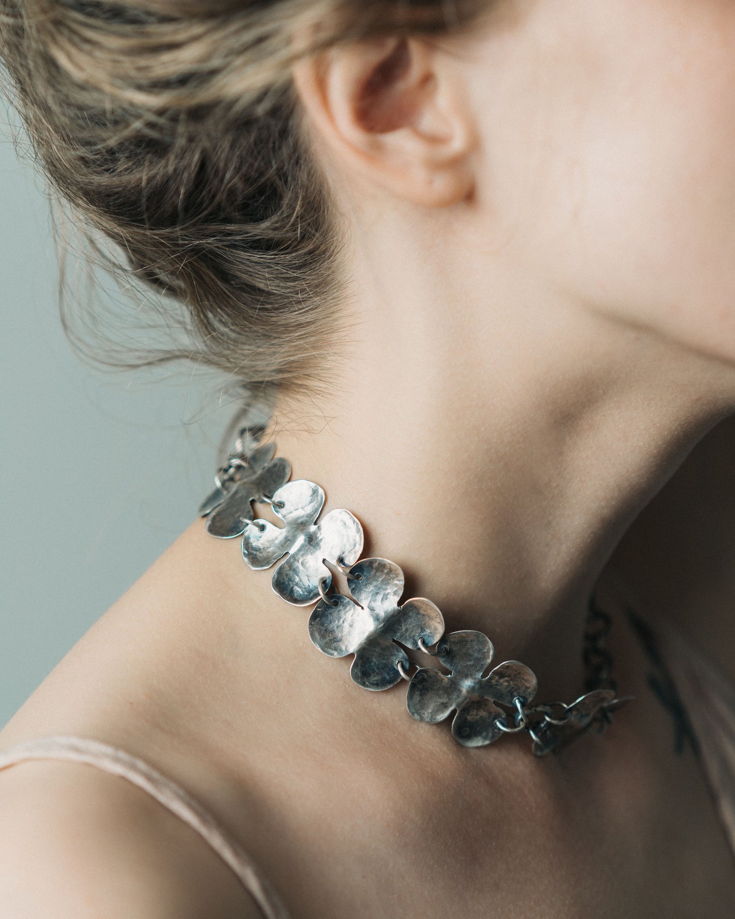 Floral Necklace Bracelet