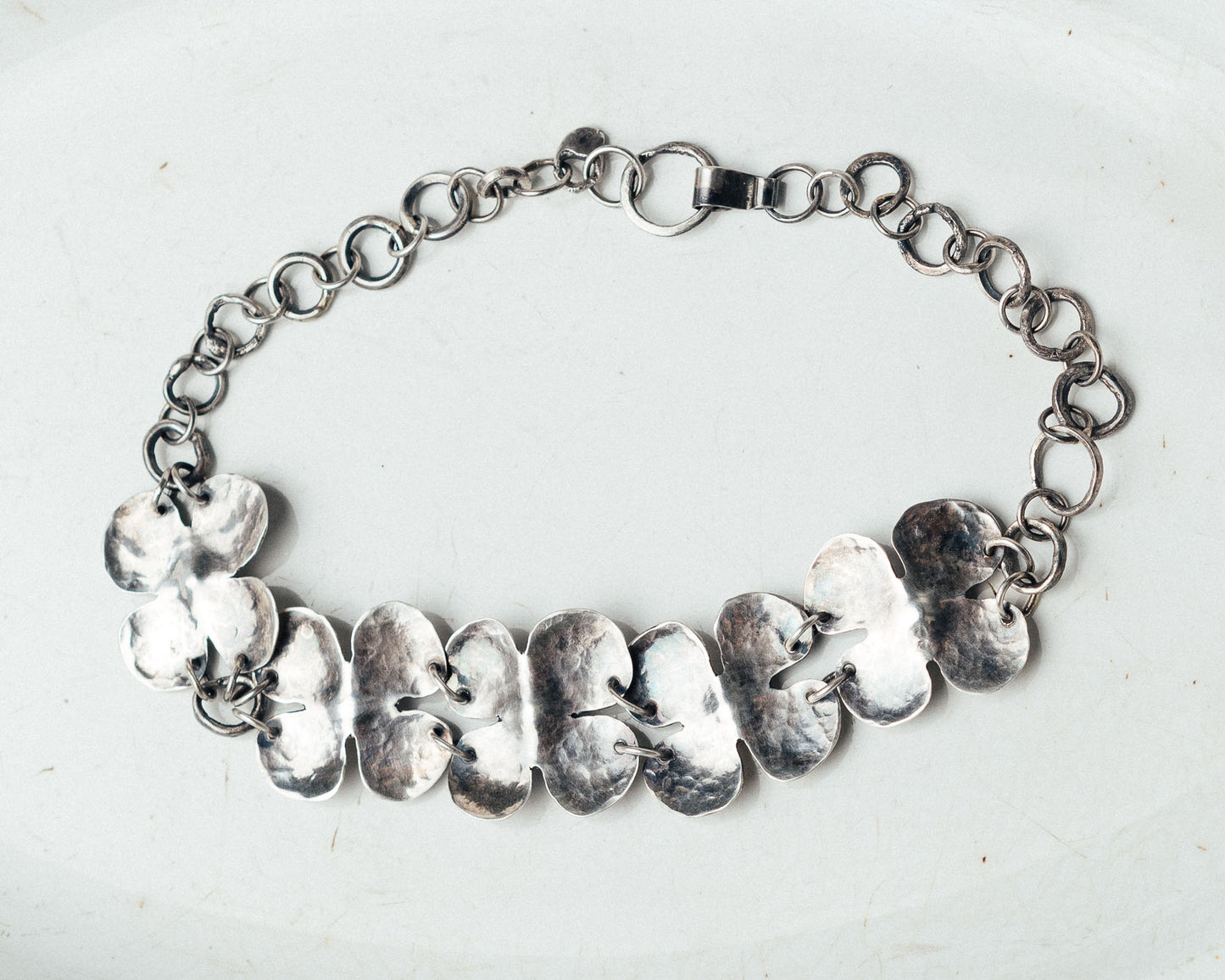 Floral Necklace Bracelet