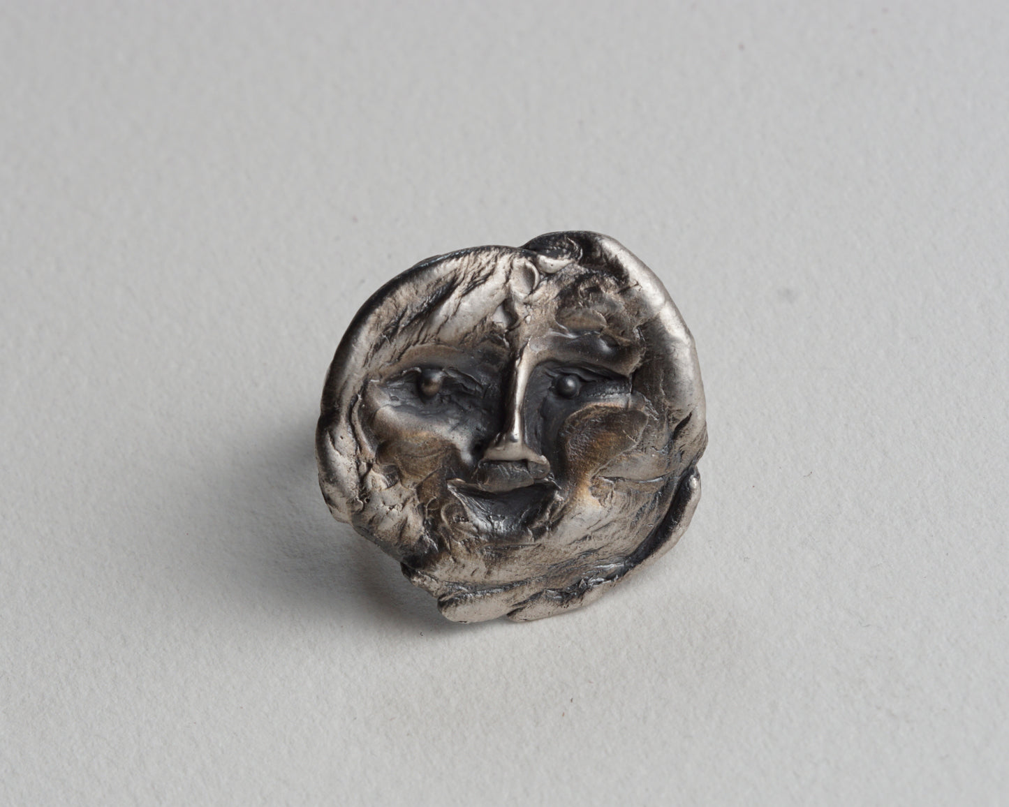 Moon Visage Ring
