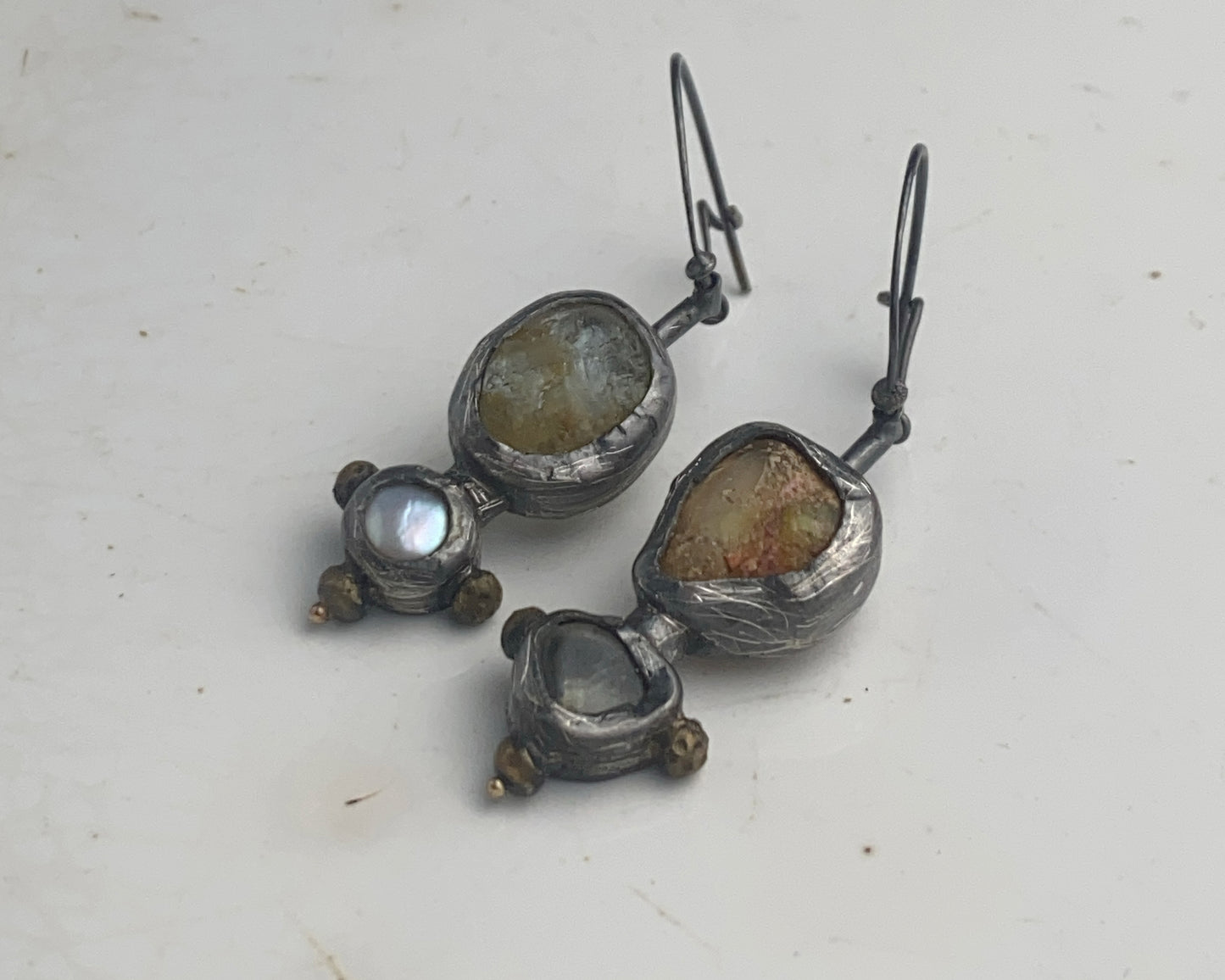 Fire & Ocean Artisan Earrings