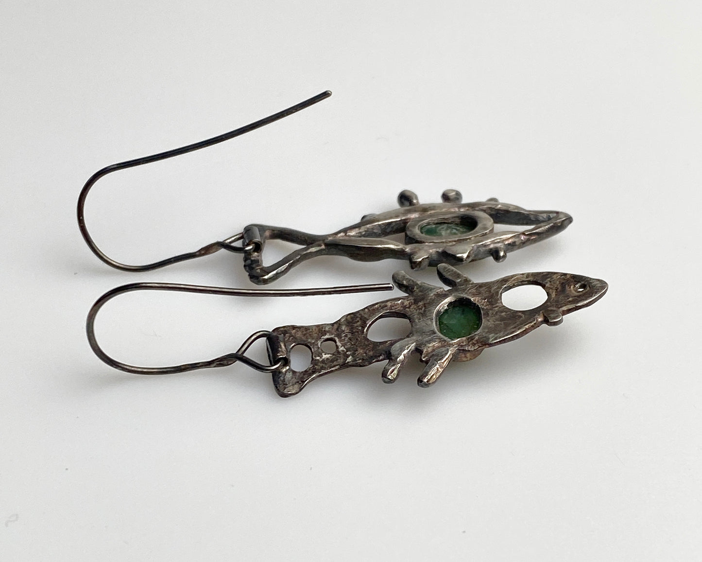 Emerald Sea Fauna Earrings