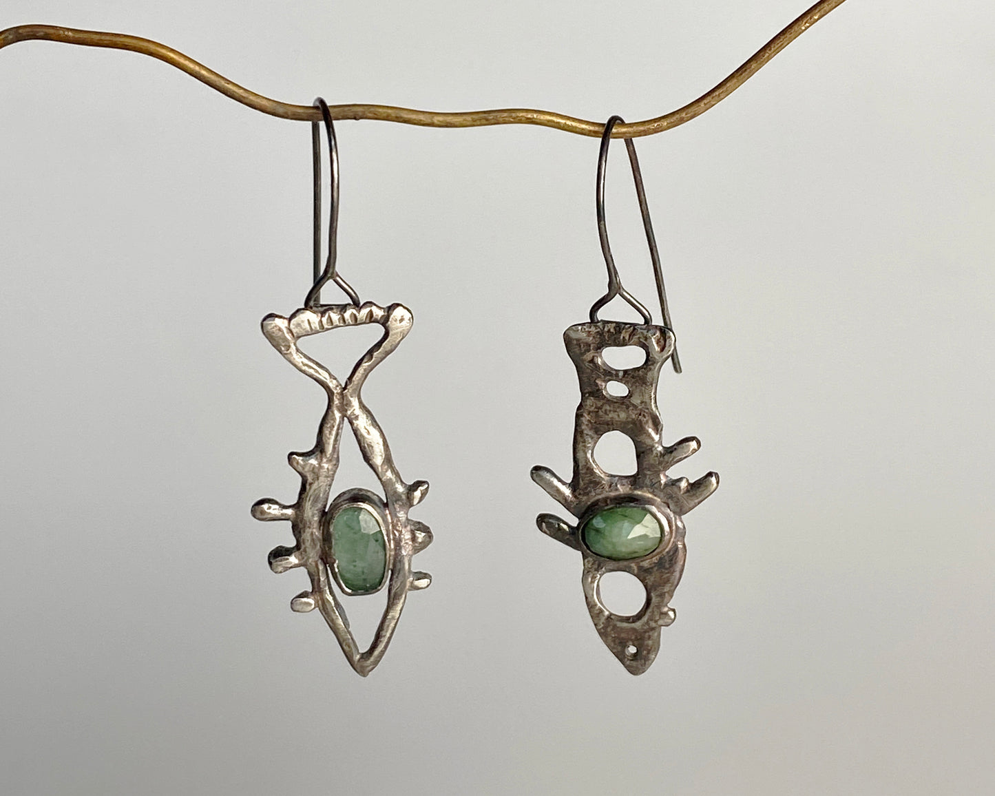 Emerald Sea Fauna Earrings