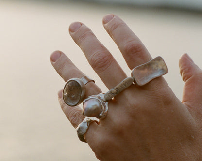 Manifesto Ring with Inscription