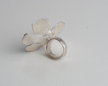 Petal & Pearl Statement Ring