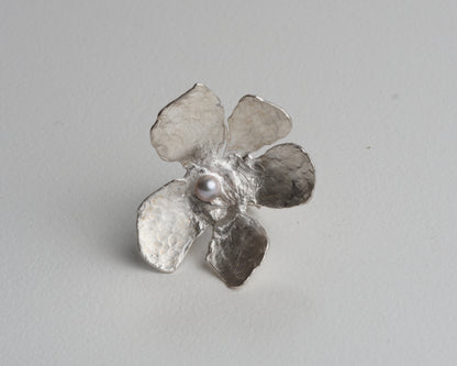 Petal & Pearl Statement Ring