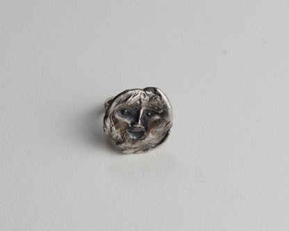 Moon Visage Ring