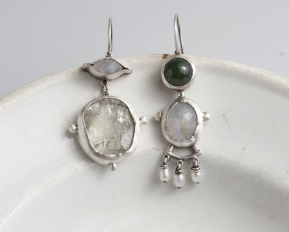 Moon Twins Earrings