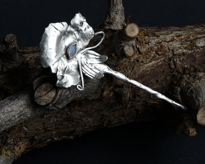 Fairytale Silver Hair Pin