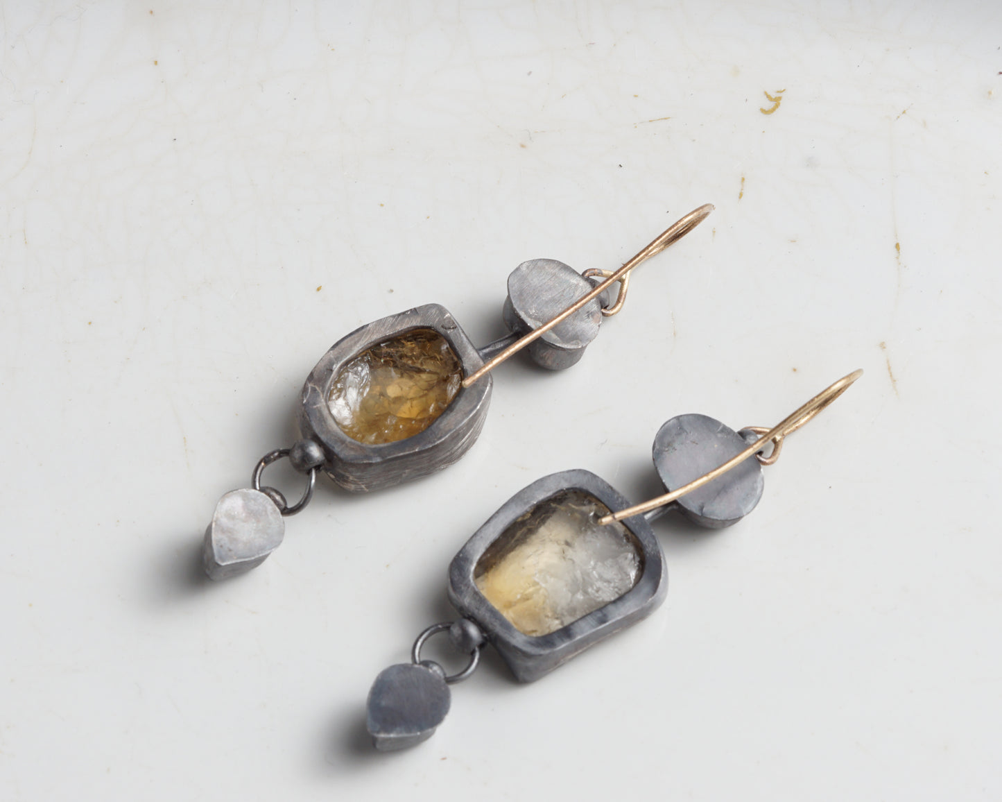 Citrine Raw Drops