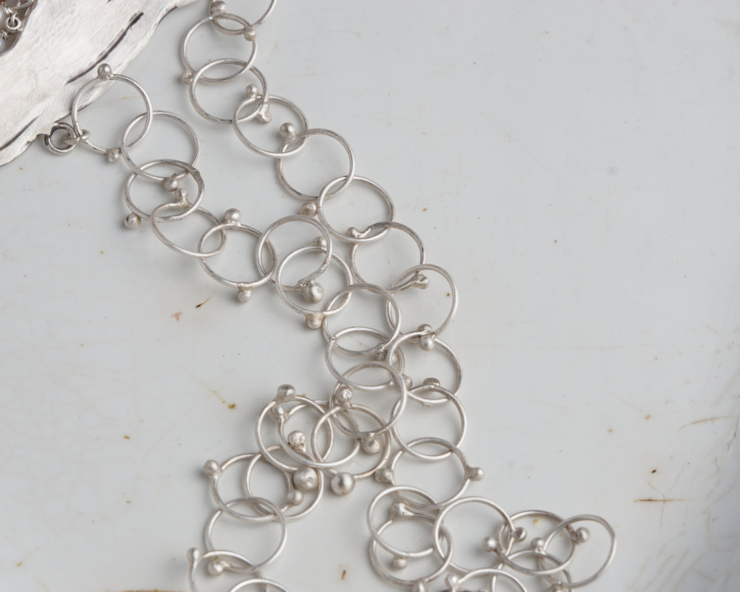 The Silver She-Wolf Necklace
