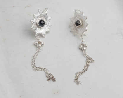 Tourmaline Star Earrings