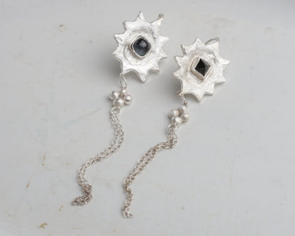 Tourmaline Star Earrings