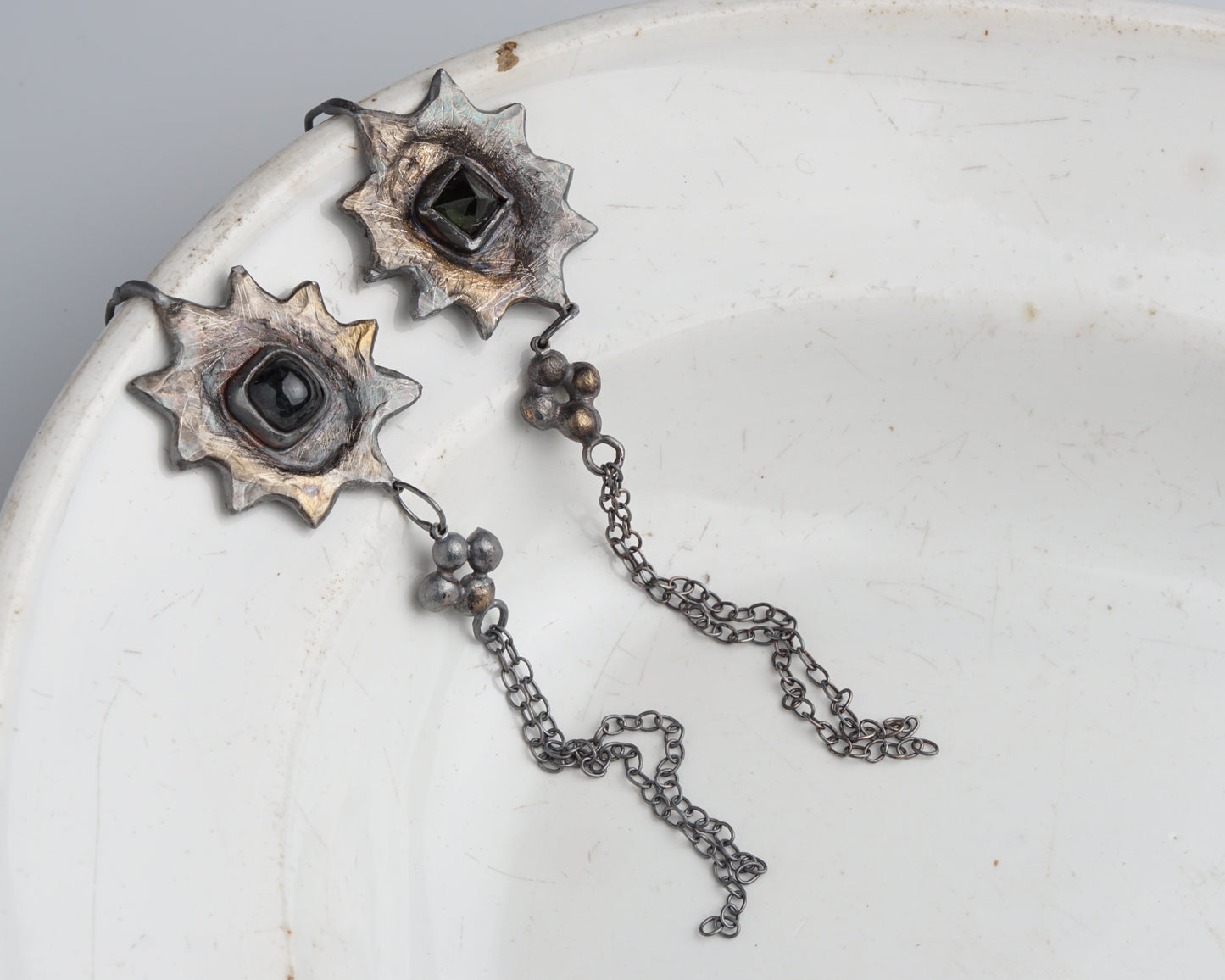 Tourmaline Star Earrings