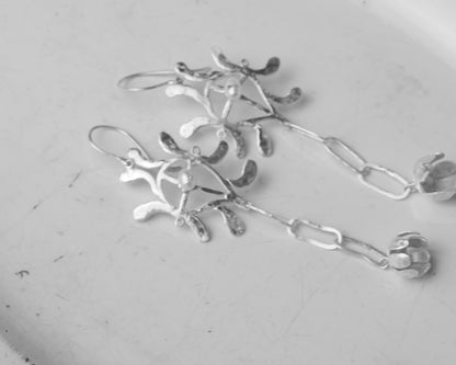 Openwork earrings