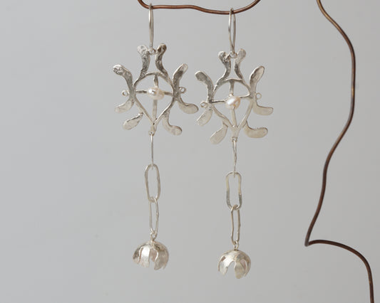 Openwork earrings