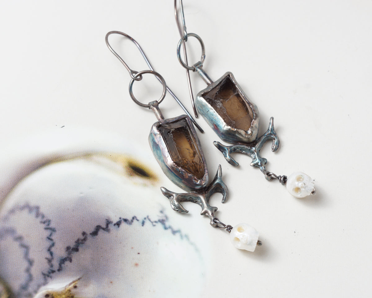 Dead water earrings