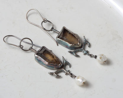 Dead water earrings
