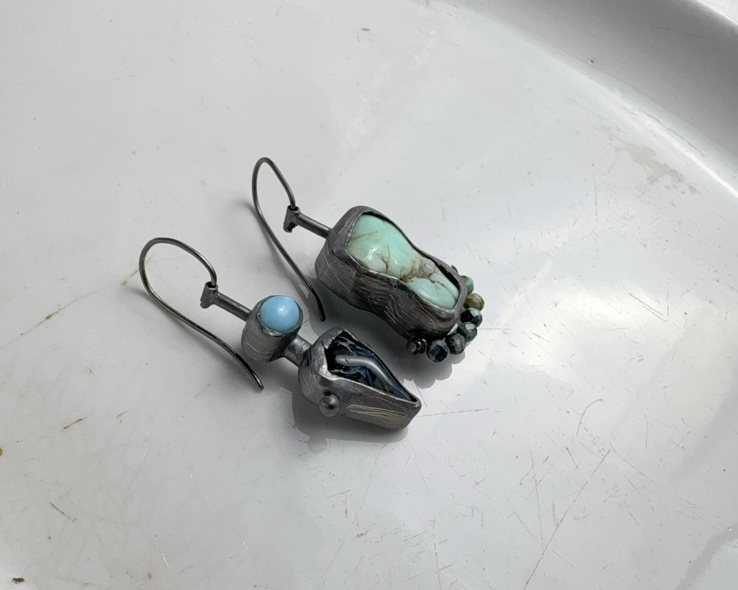 Skybound Asymmetry Earrings