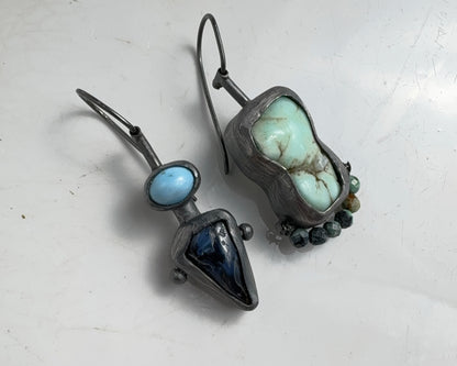 Skybound Asymmetry Earrings
