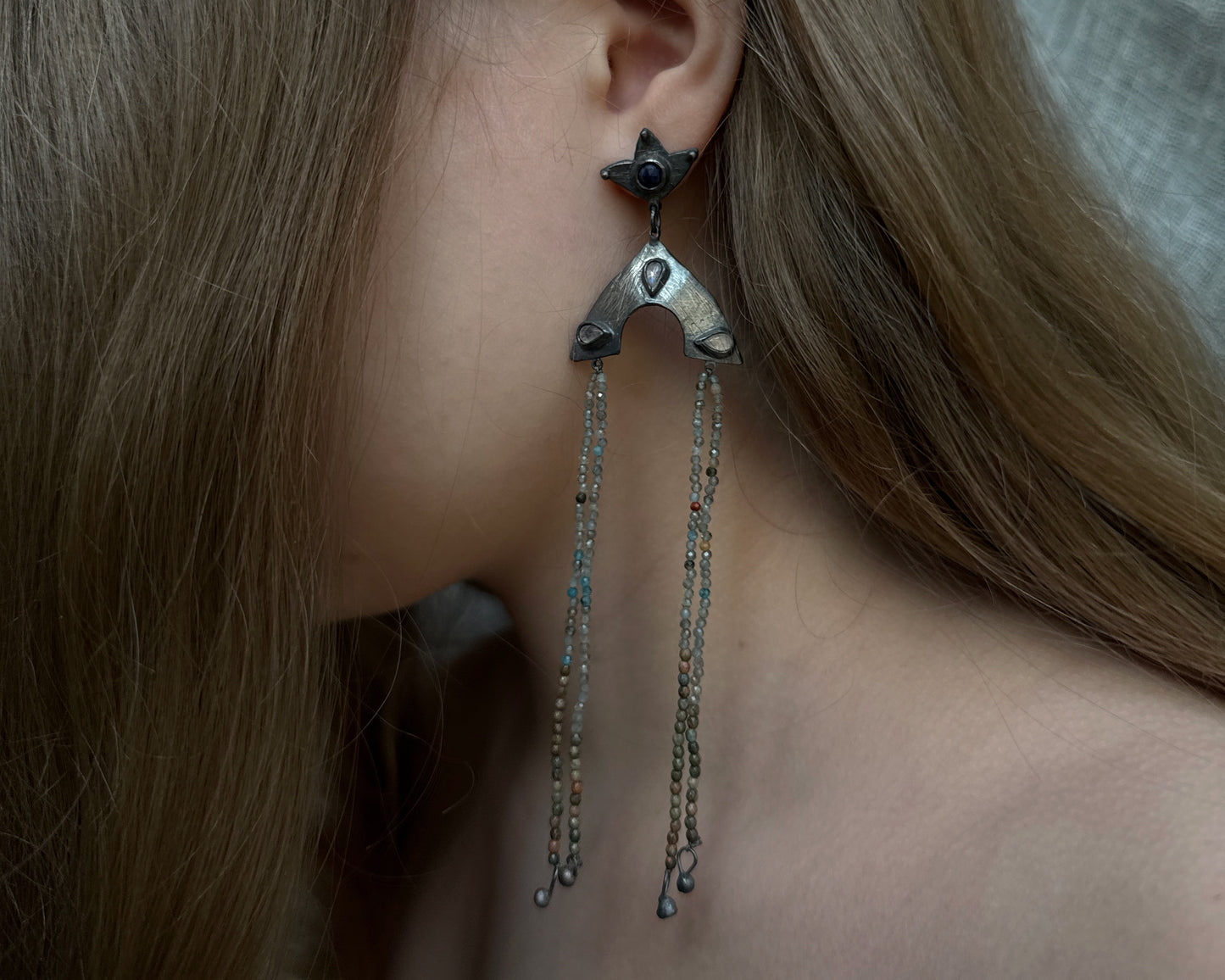 Dark Marfa  Earrings