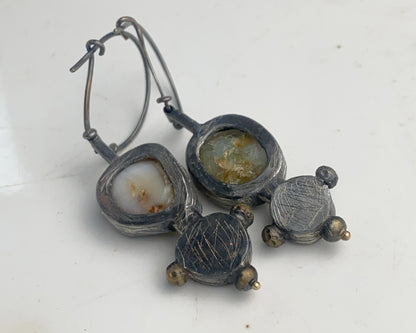 Fire & Ocean Artisan Earrings