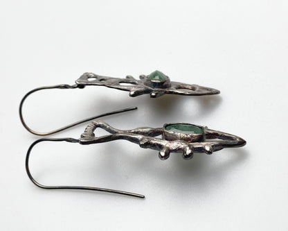 Emerald Sea Fauna Earrings