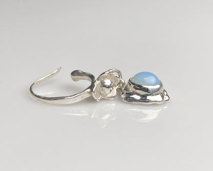 Moonstone Mono Earring