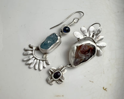 Fire & Water  Earrings