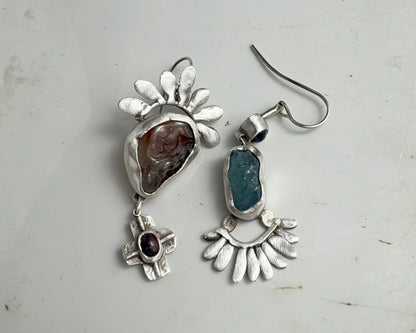 Fire & Water  Earrings