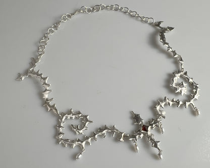 Thistle Cross Necklace