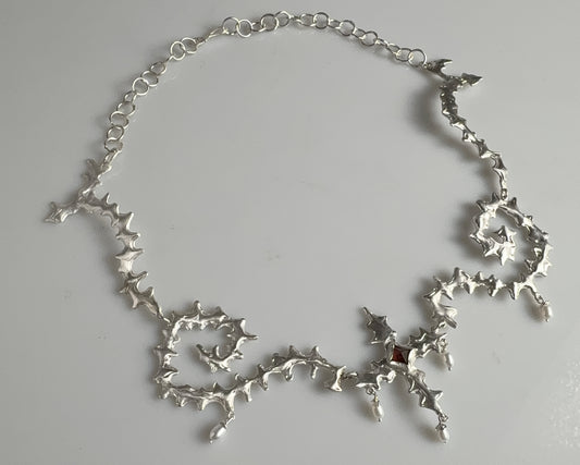 Thistle Cross Necklace