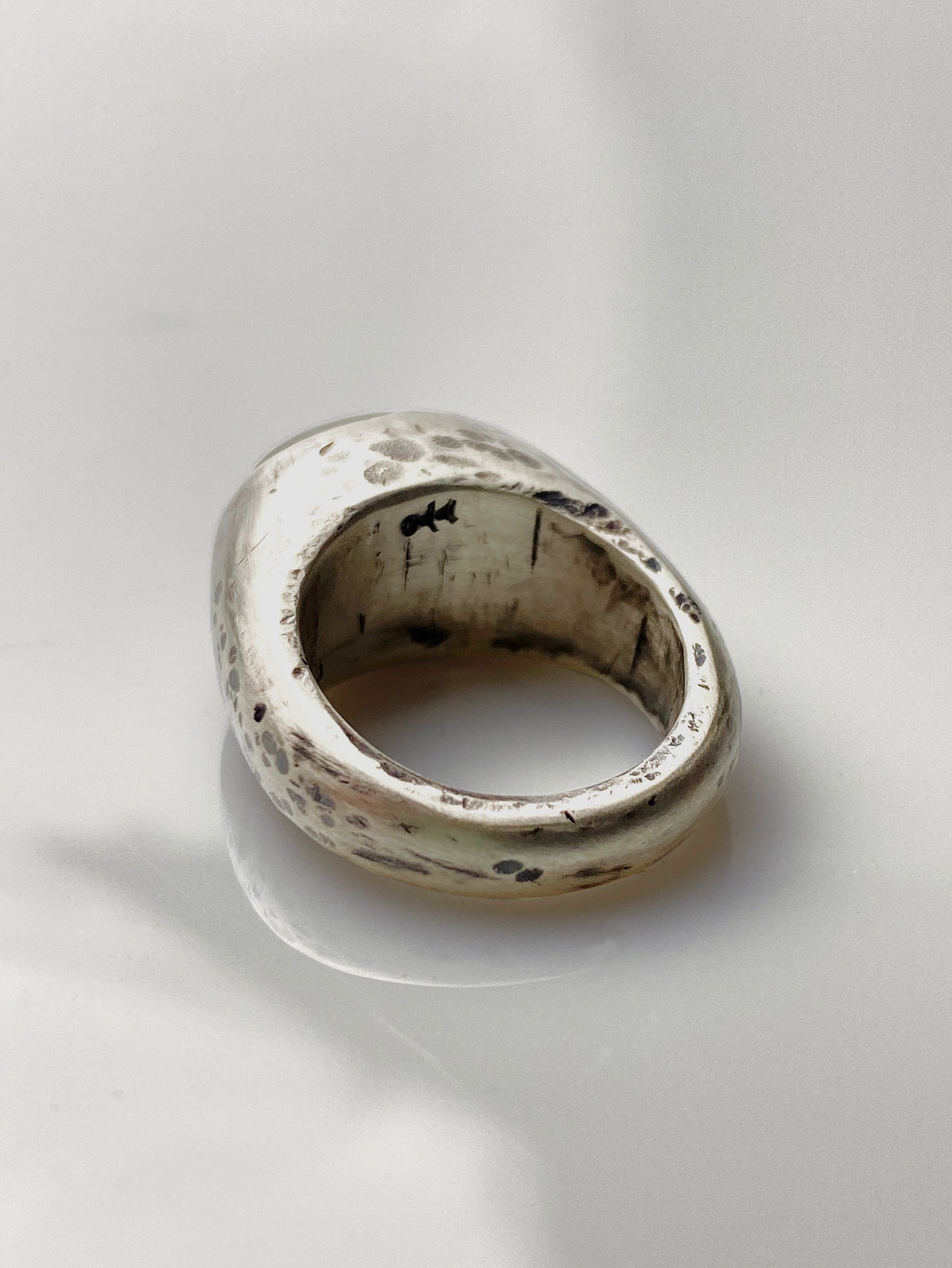 Massive Labradorite Ring